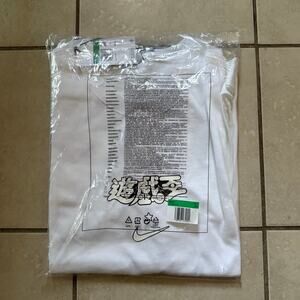 Nike x Yu-Gi-Oh! Tee White Size XL Men IN HAND READY TO SHIP IO7985-100